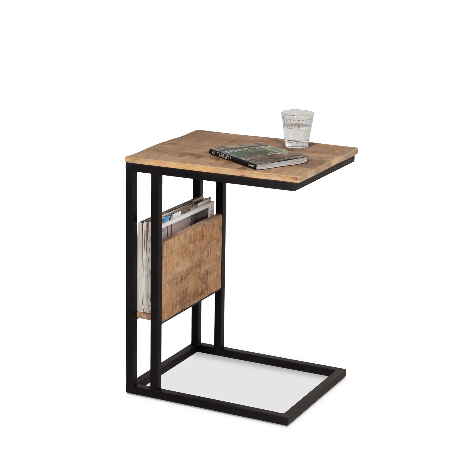 Bijzettafel Cyro - Mangohout Naturel