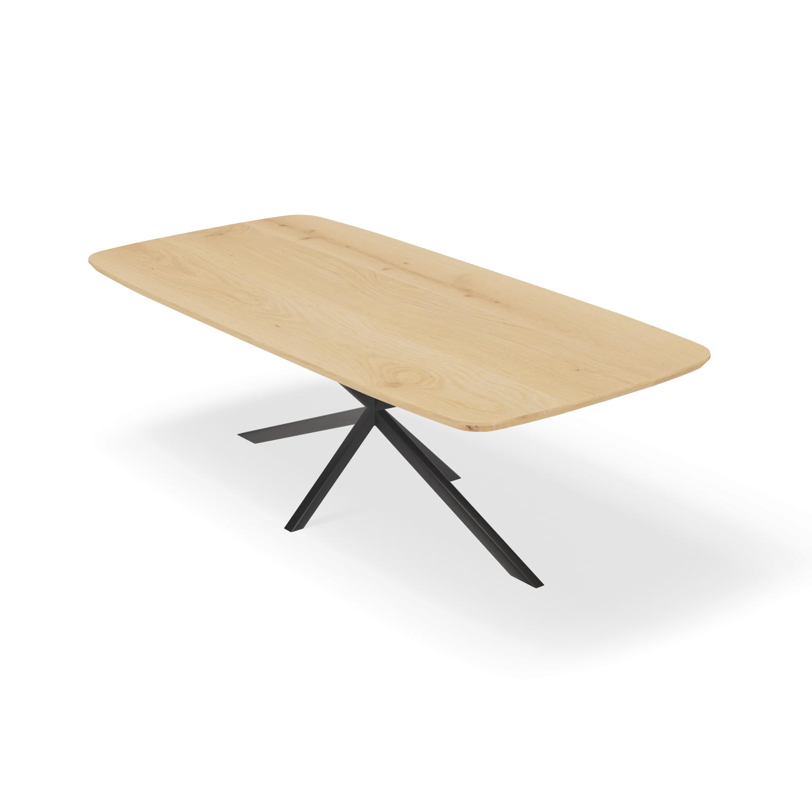 Eettafel North - Deens Ovaal Nature White (240x115cm)