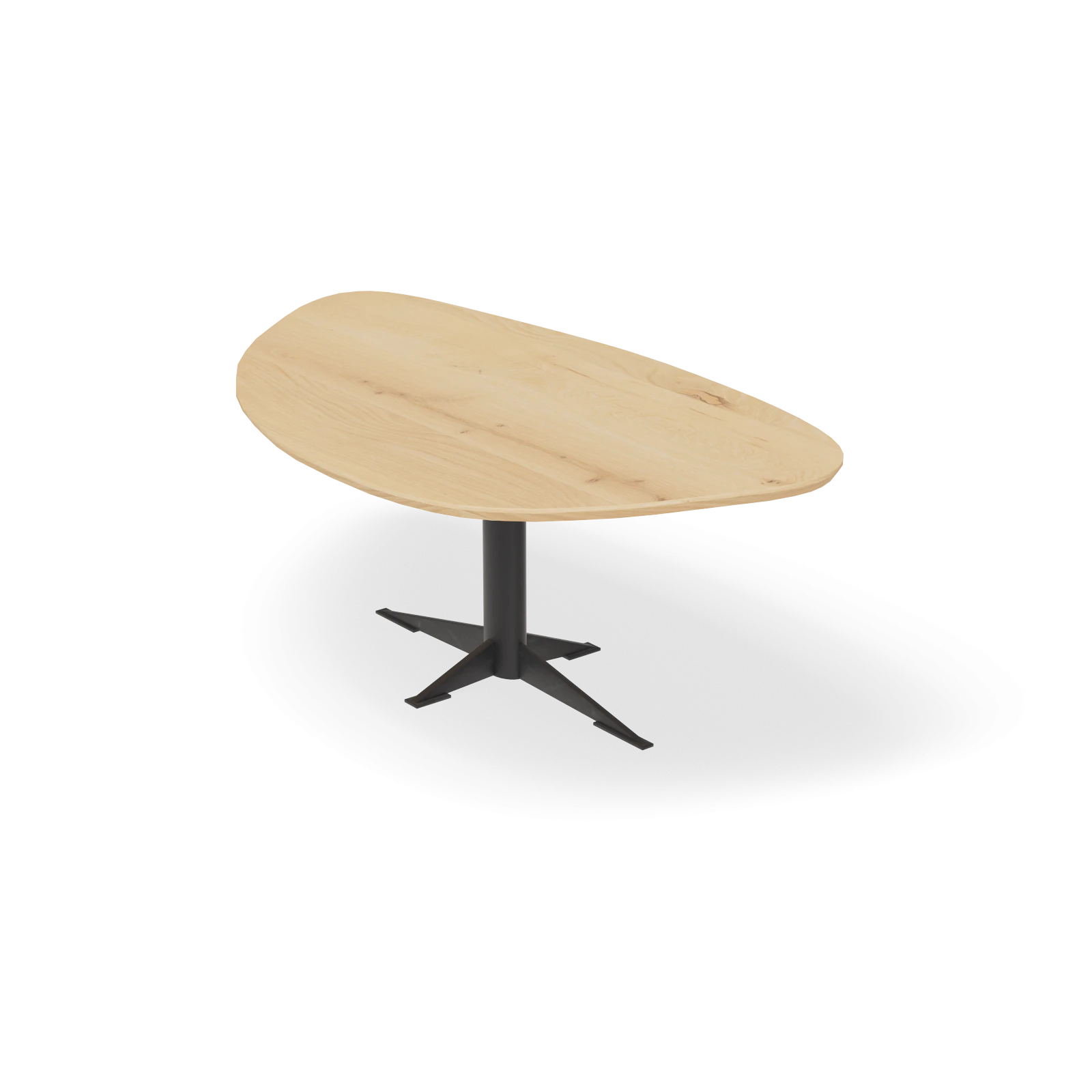 Eettafel Westfield - Kiezel Eiken Nature White (220x125cm)
