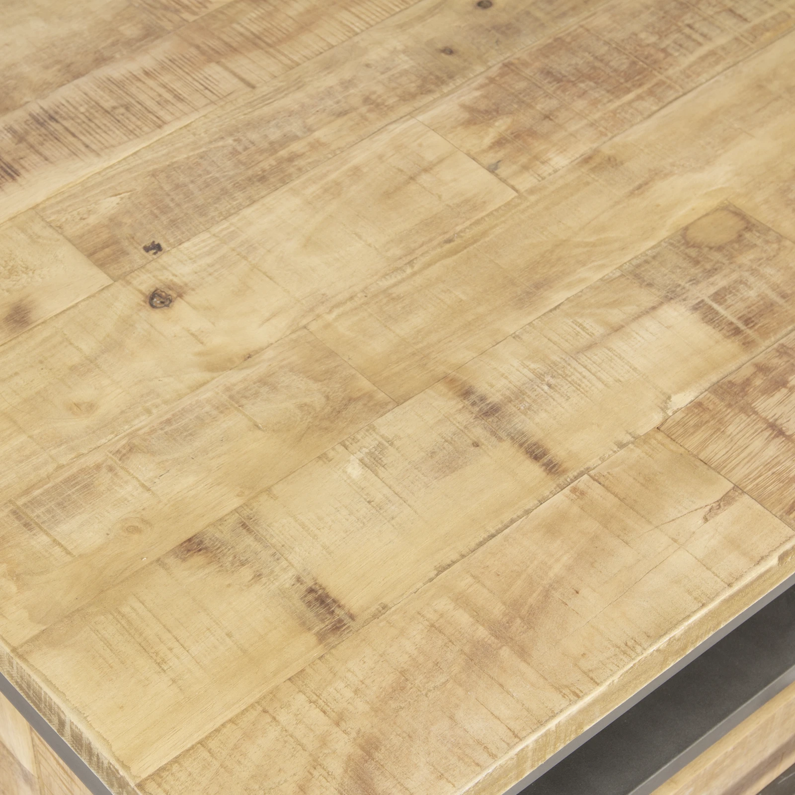 Salontafel Steelwood - Seasoned Brown