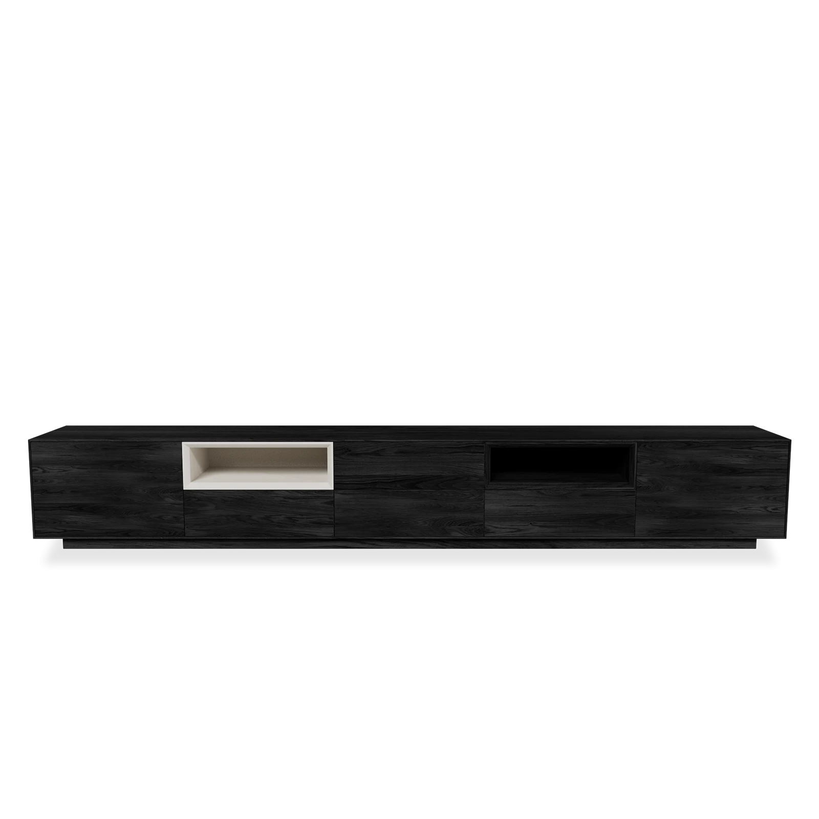 TV Meubel Black Sky 300cm Plint