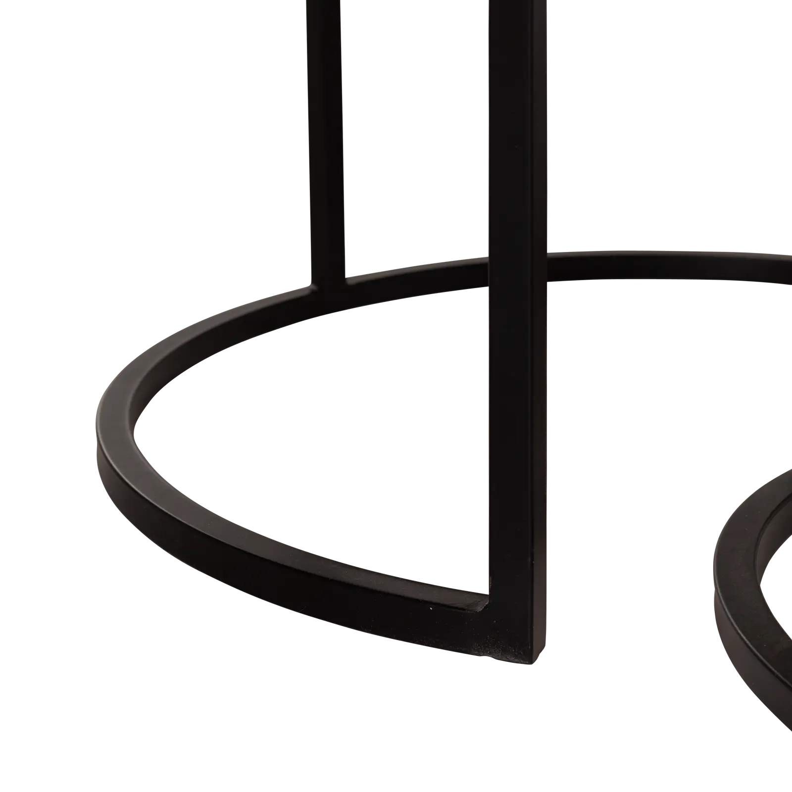 Salontafel set van 3 Jimmy - rond 70/50/35 cm - Mangohout Naturel - ACTIE