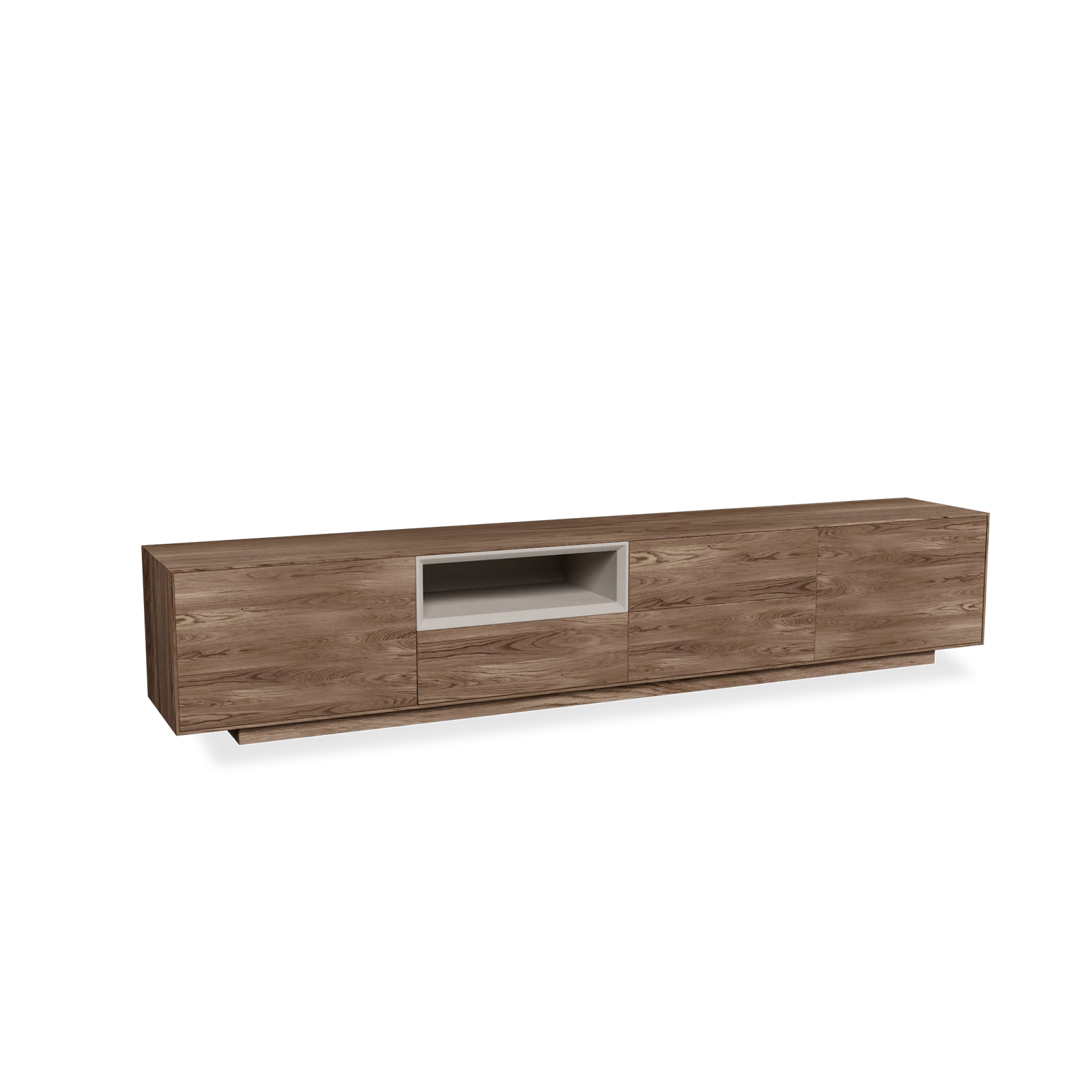TV Meubel Kiezel 240cm Plint
